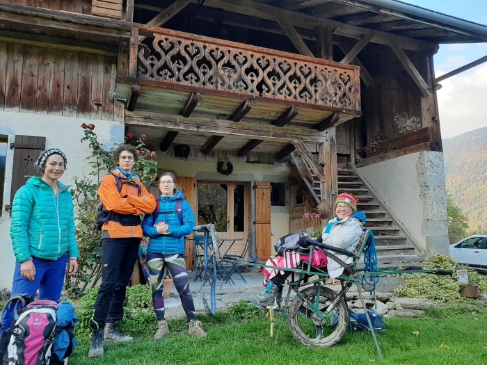 Quand 2 joëlettes vont au cirque (Haute Savoie les 17 et 18 octobre) - 23 octobre 2020